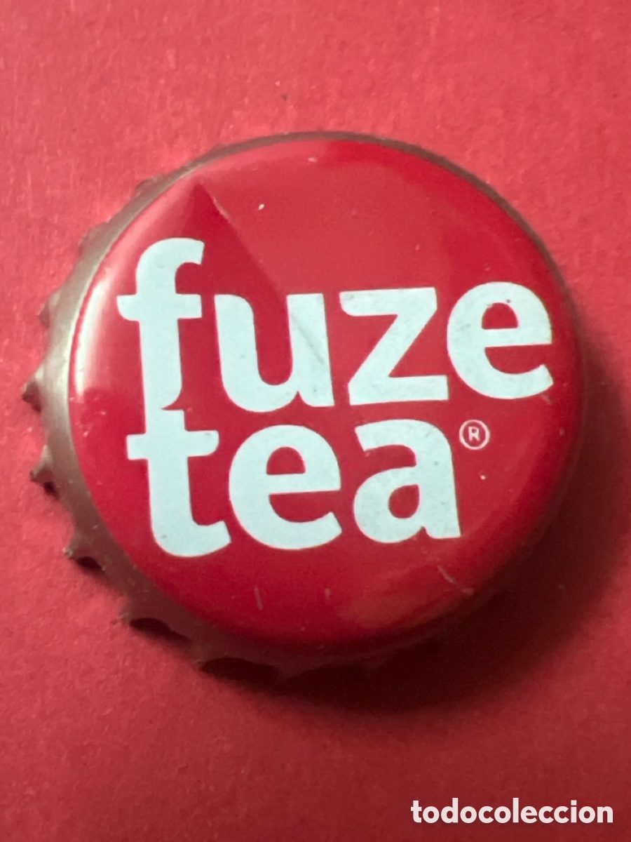 Otras Botellas y Bebidas Antiguas de colecci&oacute;n: T4/X33/K4. CHAPA SODA REFRESCO - FUZE TEA - PAISES BAJOS