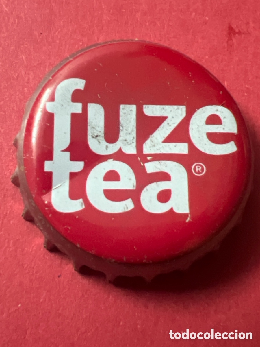 Otras Botellas y Bebidas Antiguas de colecci&oacute;n: T4/X33/K6. CHAPA SODA REFRESCO - FUZE TEA - PAISES BAJOS