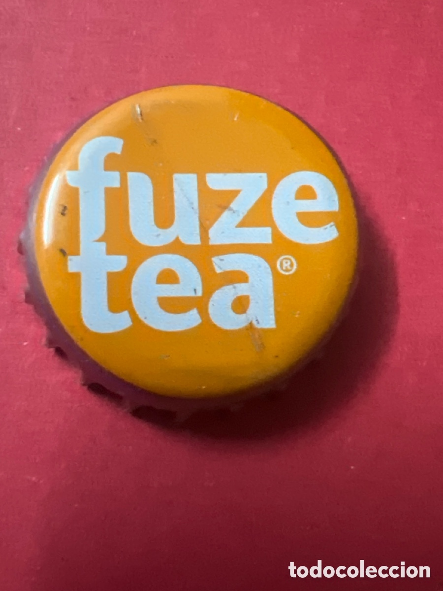 Otras Botellas y Bebidas Antiguas de colecci&oacute;n: T4/X33/L1. CHAPA SODA REFRESCO - FUZE TEA - PAISES BAJOS
