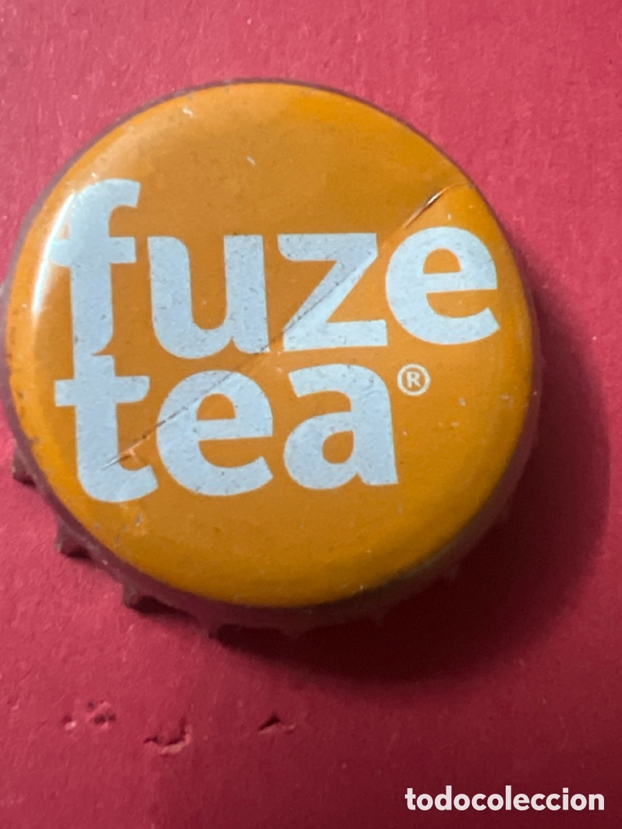 Otras Botellas y Bebidas Antiguas de colecci&oacute;n: T4/X33/L2. CHAPA SODA REFRESCO - FUZE TEA - PAISES BAJOS