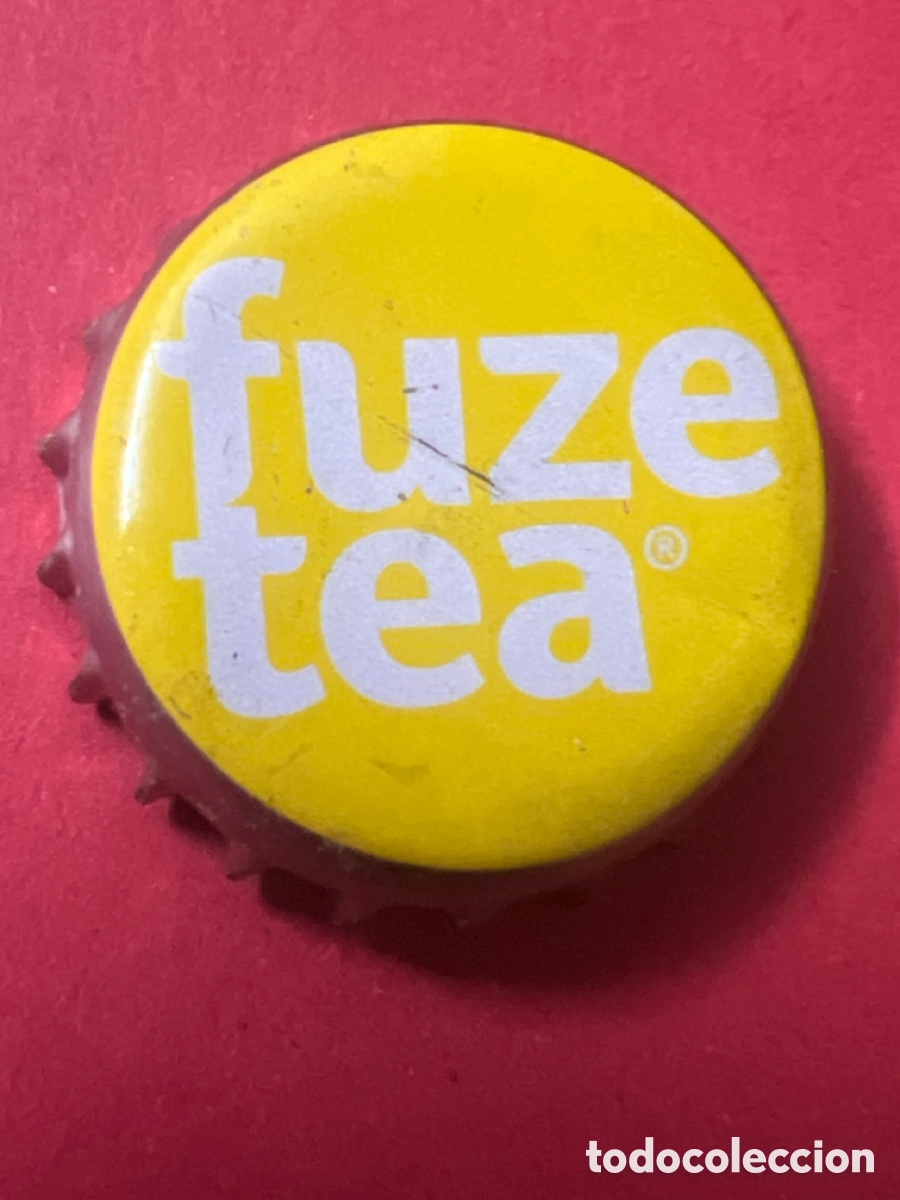 Otras Botellas y Bebidas Antiguas de colecci&oacute;n: T4/X33/L3. CHAPA SODA REFRESCO - FUZE TEA - PAISES BAJOS