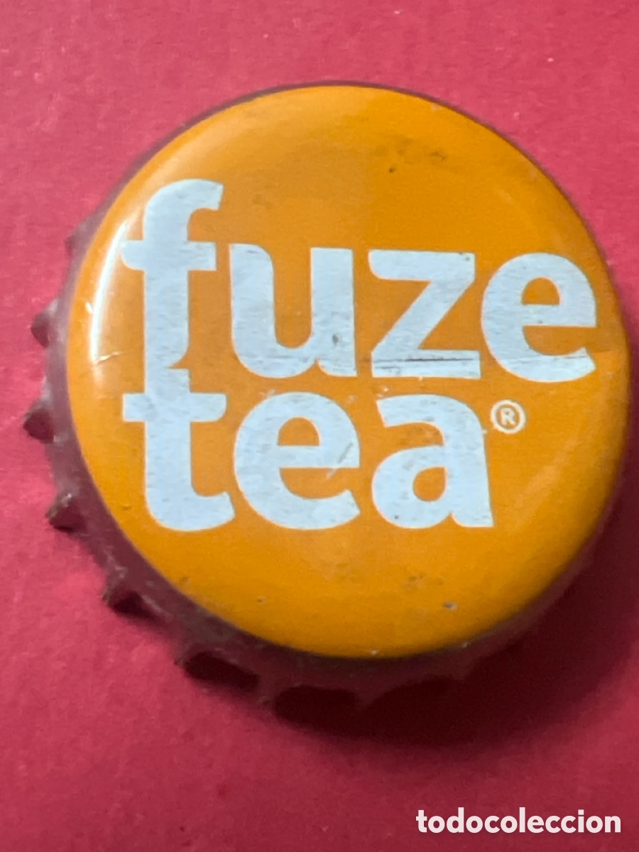Otras Botellas y Bebidas Antiguas de colecci&oacute;n: T4/X33/L4. CHAPA SODA REFRESCO - FUZE TEA - PAISES BAJOS