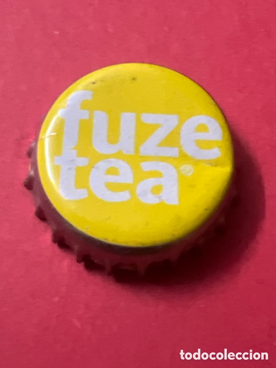 Otras Botellas y Bebidas Antiguas de colecci&oacute;n: T4/X33/L5. CHAPA SODA REFRESCO - FUZE TEA - PAISES BAJOS