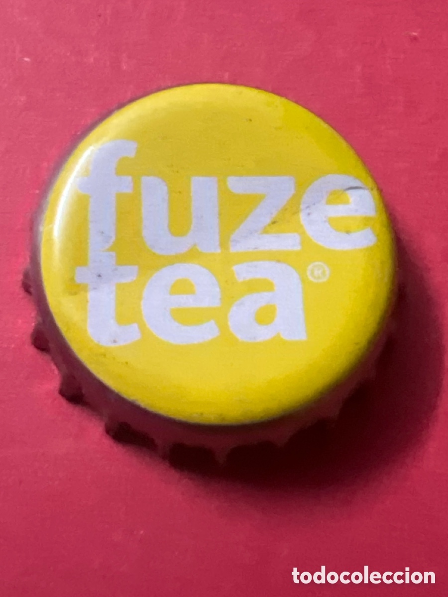 Otras Botellas y Bebidas Antiguas de colecci&oacute;n: T4/X33/L6. CHAPA SODA REFRESCO - FUZE TEA - PAISES BAJOS