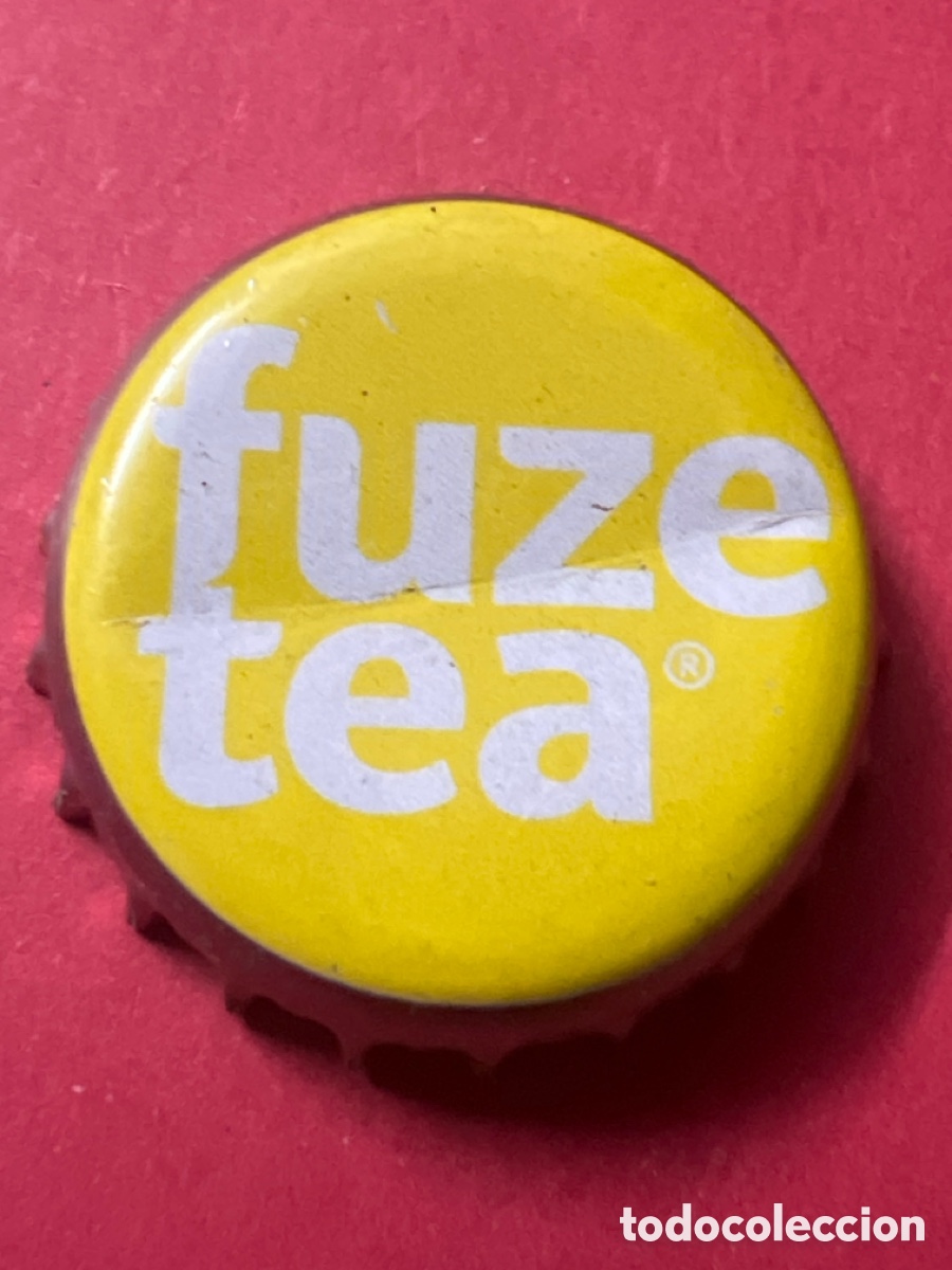 Otras Botellas y Bebidas Antiguas de colecci&oacute;n: T4/X33/B2.. CHAPA SODA REFRESCO - FUZE TEA - PAISES BAJOS