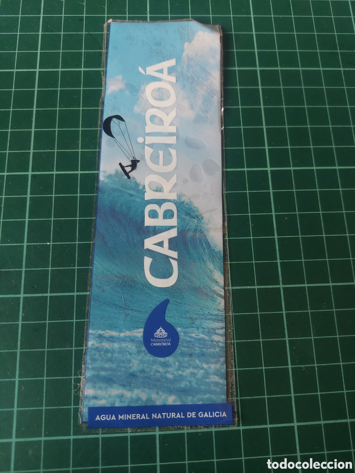 Otras Botellas y Bebidas Antiguas de colecci&oacute;n: 1.5 L ETIQUETA AGUA MINERAL NATURAL GALICIA CABREIROA DEPORTES WUINSURF