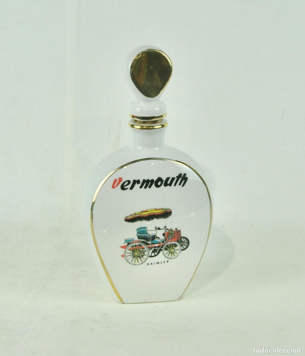 Otras Botellas y Bebidas Antiguas de colecci&oacute;n: Botella vermouth porcelana portuguesa