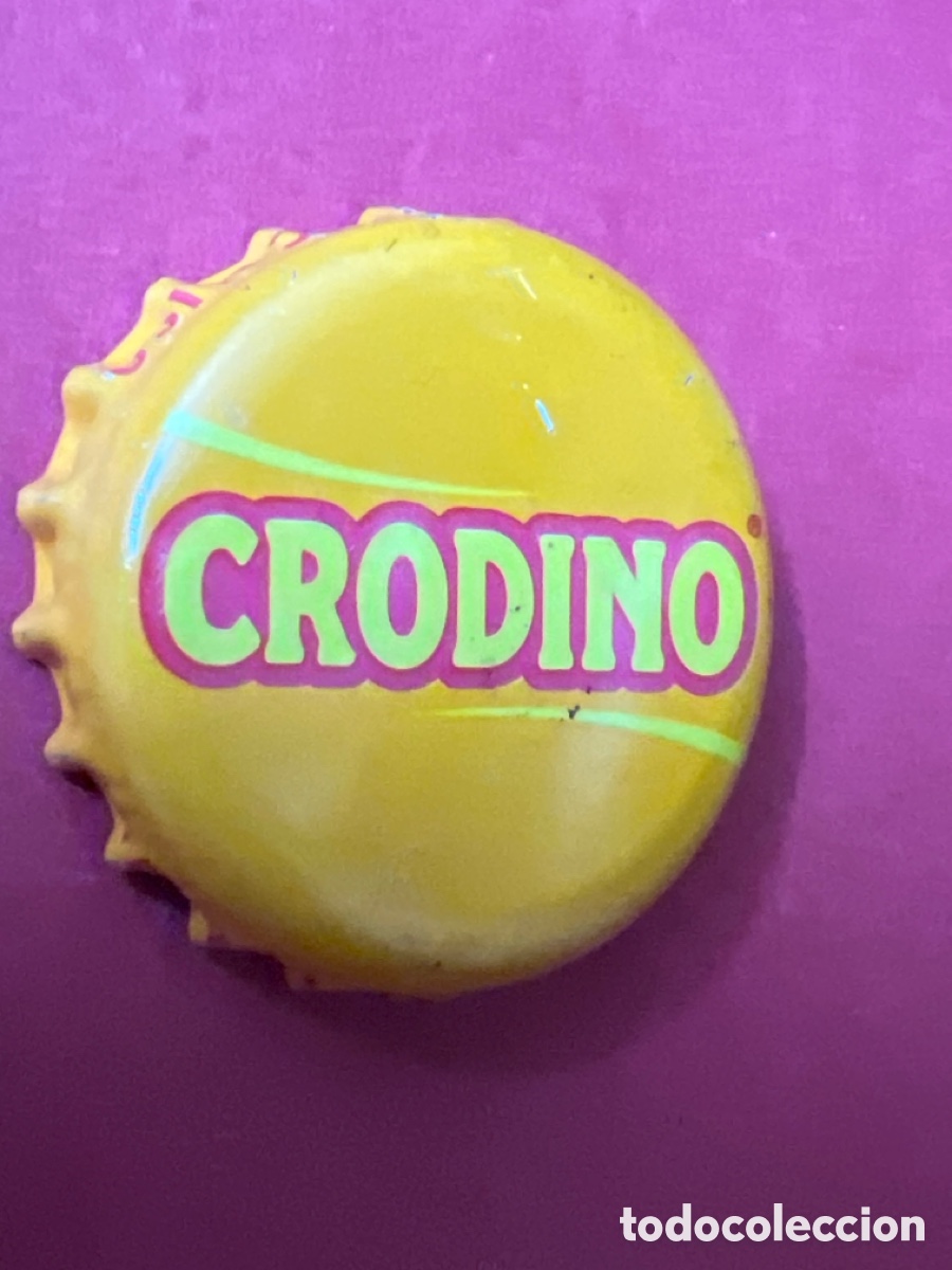 Otras Botellas y Bebidas Antiguas de colecci&oacute;n: T4/X46/B1. CHAPA SODA/REFRESCO - Crodino - ITALIA
