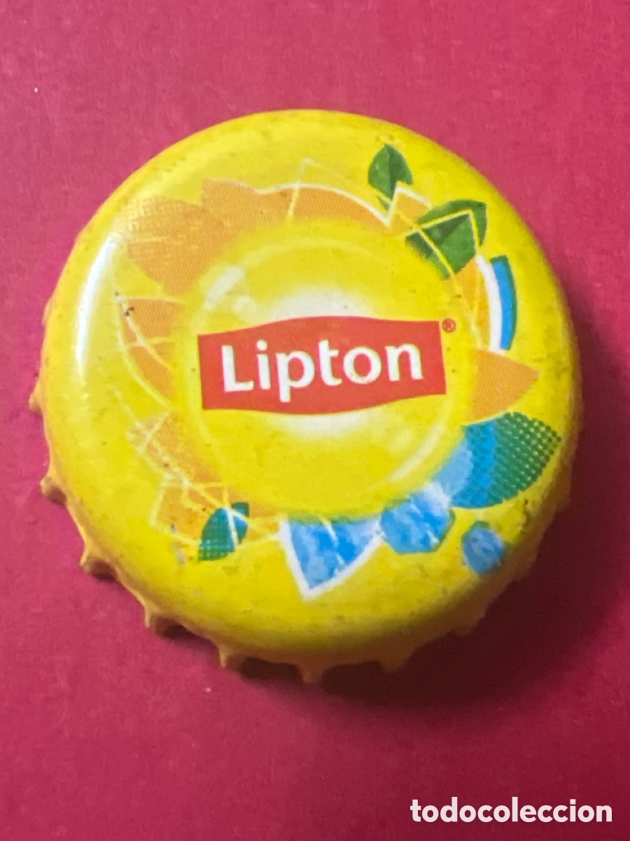 Otras Botellas y Bebidas Antiguas de colecci&oacute;n: T4/X44/H3. chapa - refresco - ESPA&Ntilde;A - Lipton