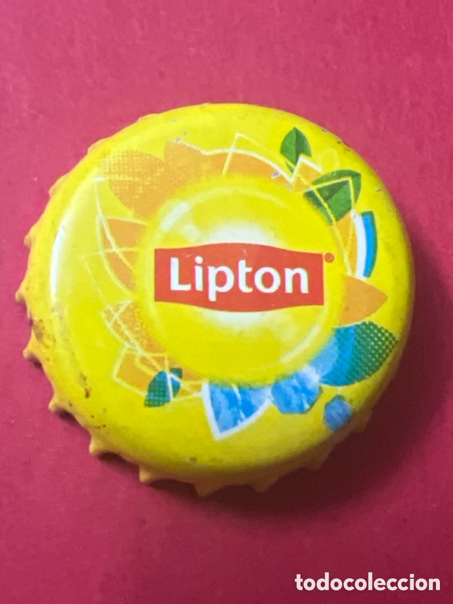 Otras Botellas y Bebidas Antiguas de colecci&oacute;n: T4/X44/H4. chapa - refresco - ESPA&Ntilde;A - Lipton