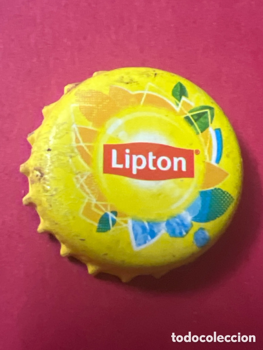 Otras Botellas y Bebidas Antiguas de colecci&oacute;n: T4/X44/H5. chapa - refresco - ESPA&Ntilde;A - Lipton