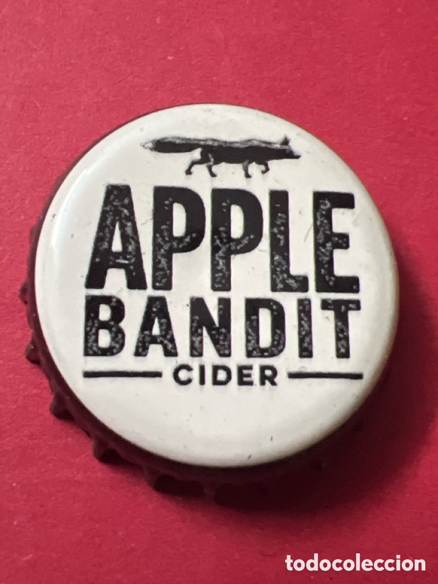 Otras Botellas y Bebidas Antiguas de colecci&oacute;n: T4/X41/N5. CHAPA SIDRA - Apple Bandit Cider