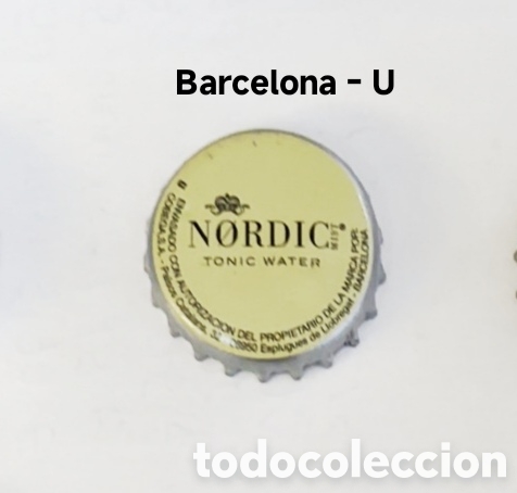Otras Botellas y Bebidas Antiguas de colecci&oacute;n: Chapa tap&oacute;n corona de Espa&ntilde;a