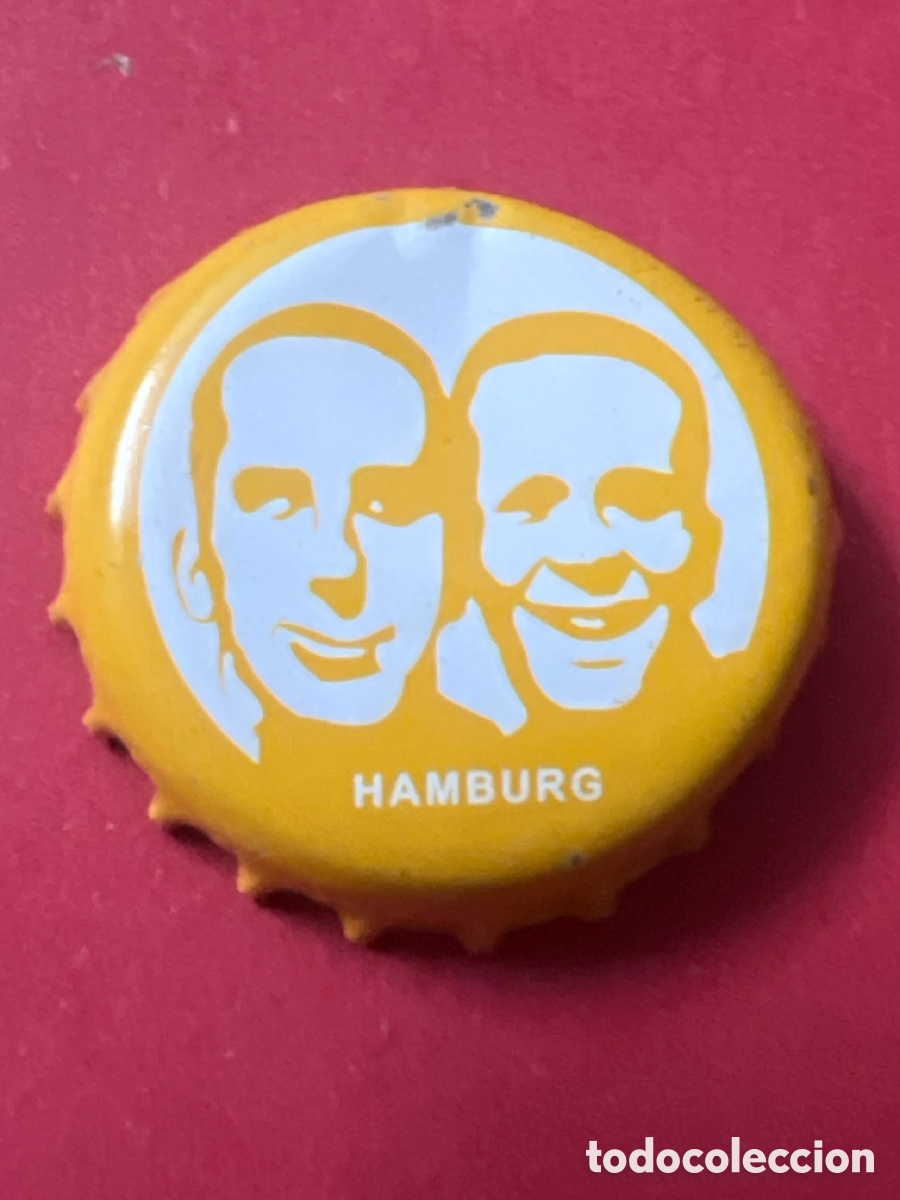Otras Botellas y Bebidas Antiguas de colecci&oacute;n: T4/X59/B6. TAP&Oacute;N CORONA BOTTLE CAP SODA CHAPA REFRESCO HAMBURG (9). ALEMANIA