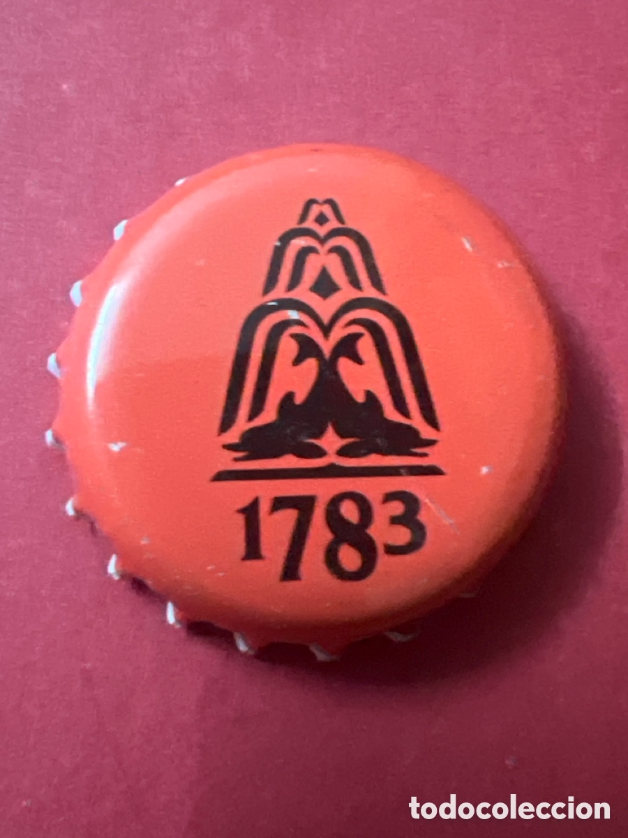 Otras Botellas y Bebidas Antiguas de colecci&oacute;n: T4/X59/O2. chapa Schweppes 1783