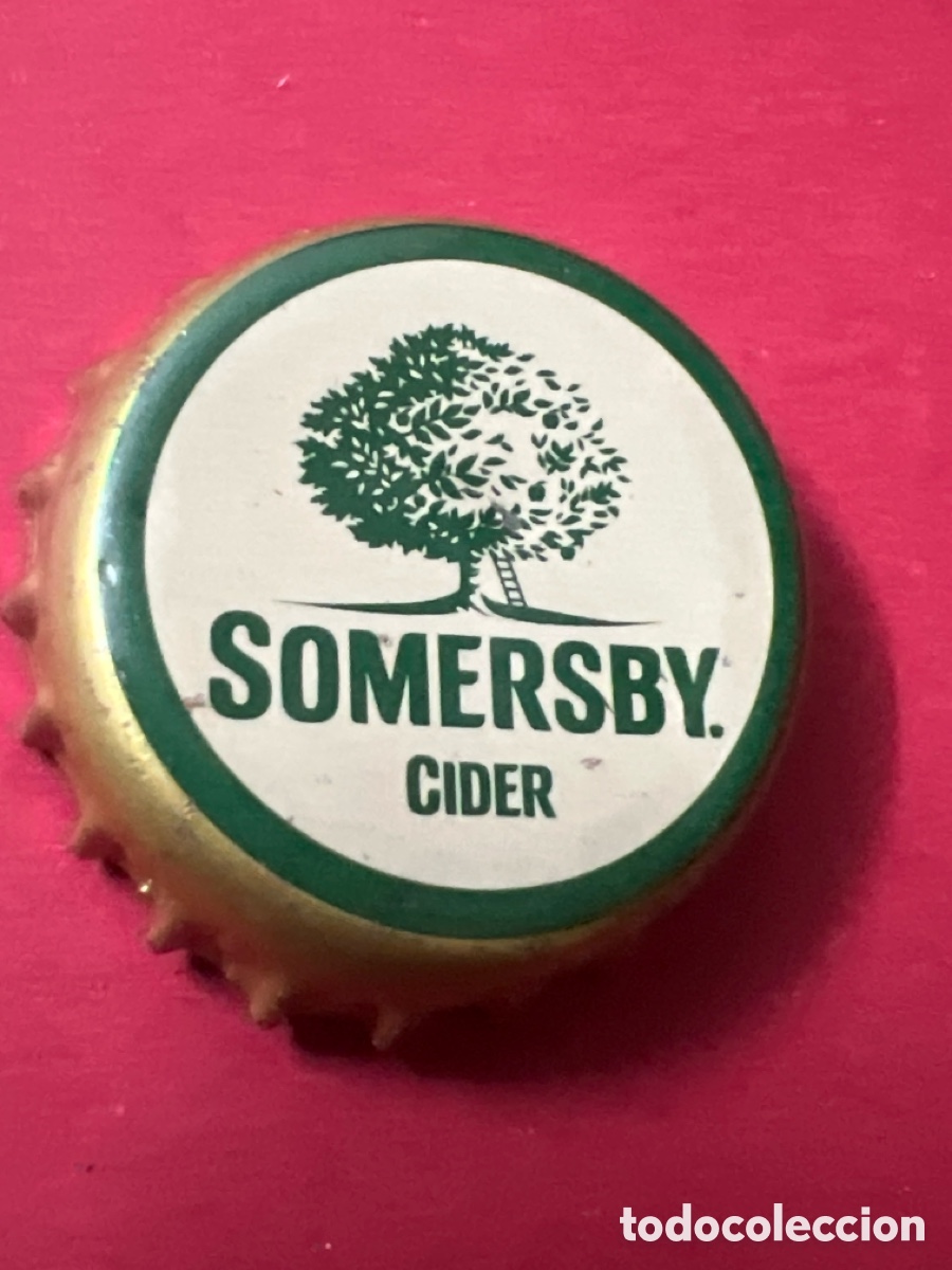 Otras Botellas y Bebidas Antiguas de colecci&oacute;n: T4/X60/B3. CHAPA SIDRA - Somersby. Cider