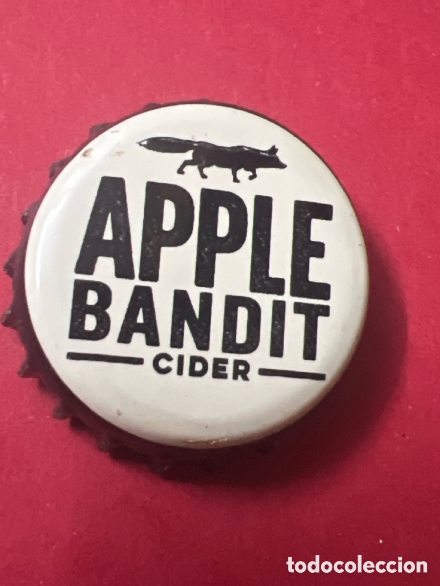 Otras Botellas y Bebidas Antiguas de colecci&oacute;n: T4/X58/A3. CHAPA SIDRA - Apple Bandit Cider