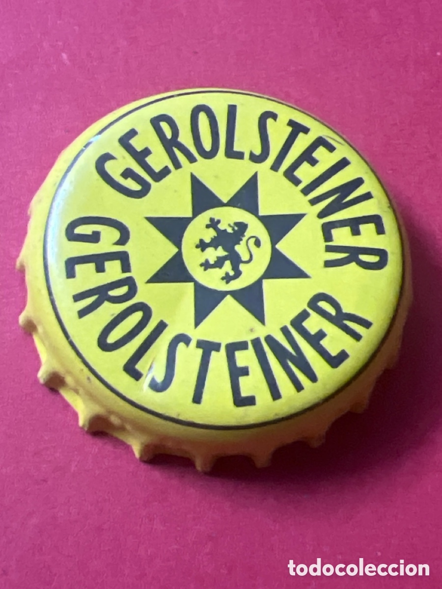 Otras Botellas y Bebidas Antiguas de colecci&oacute;n: T4/X58/B6. CHAPA REFRESCO/SODA - ALEMANIA - Gerolsteiner