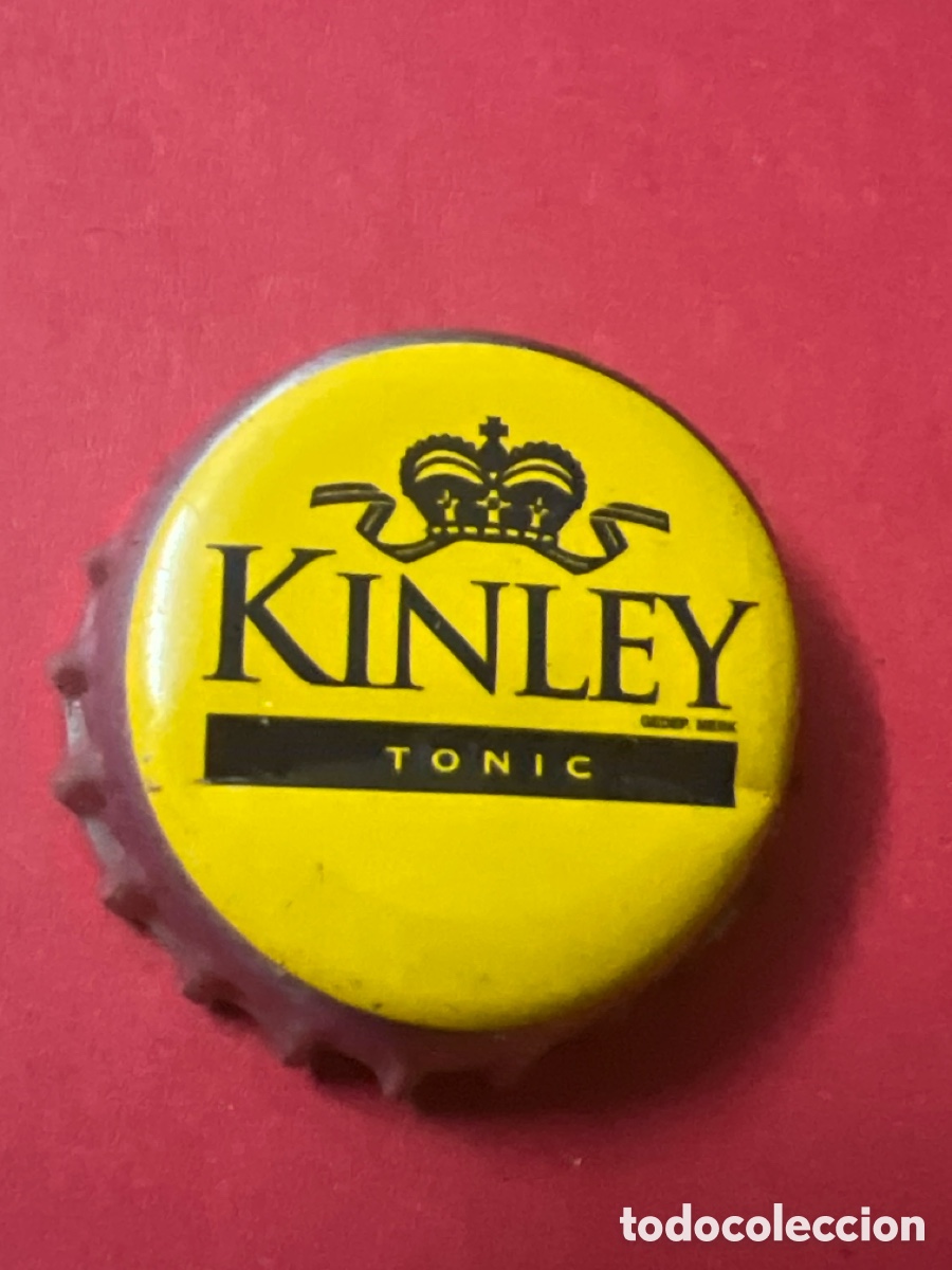 Otras Botellas y Bebidas Antiguas de colecci&oacute;n: T4/X58/E5. CHAPA SODA/REFRESCO - Kinley Tonic Gedep. Merk