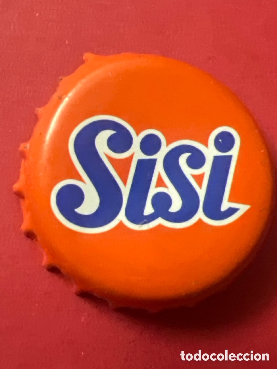Otras Botellas y Bebidas Antiguas de colecci&oacute;n: T4/X58/M2. CHAPA BOTTLE CAP SODA REFRESCO NARANJA SISI.PAISES BAJOS