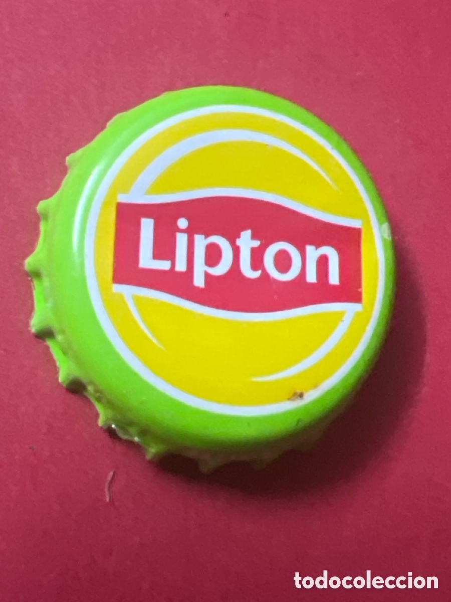 Otras Botellas y Bebidas Antiguas de colecci&oacute;n: T4/X58/O1. CHAPA REFRESCO/SODA - LIPTON - -Varios pa&iacute;ses