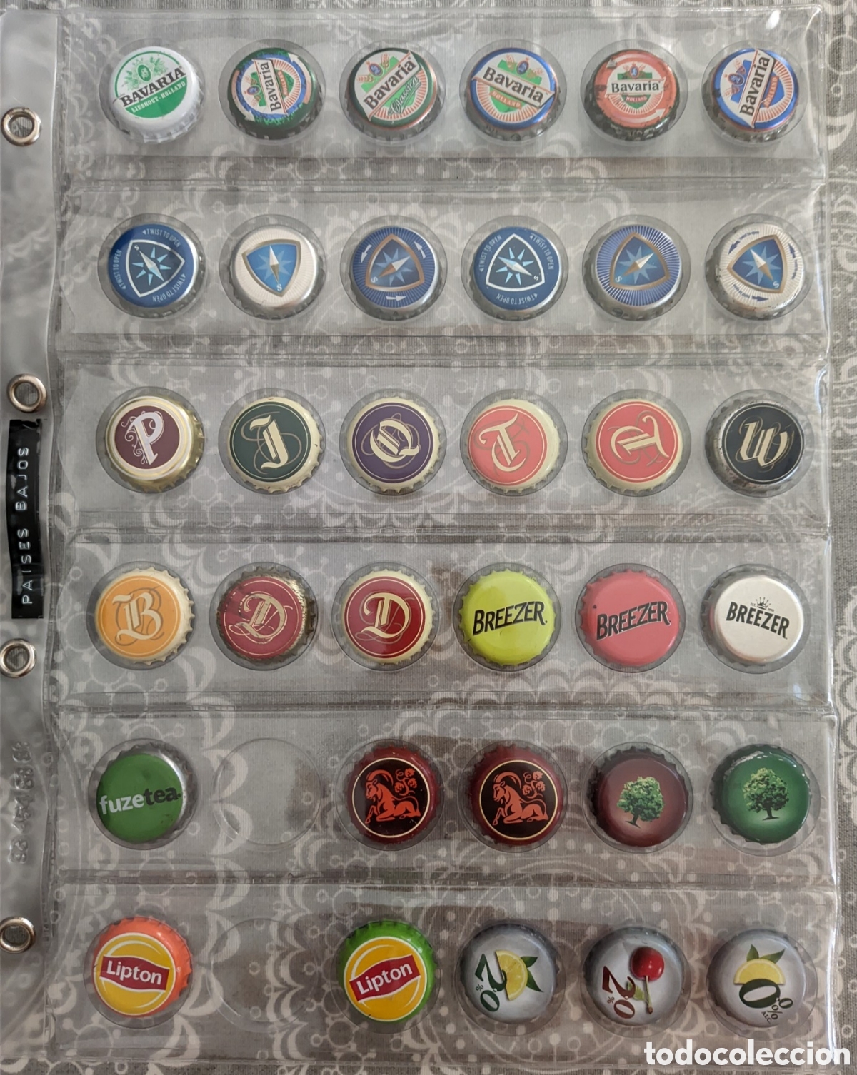 Otras Botellas y Bebidas Antiguas de colecci&oacute;n: Chapas de corona a elegir (Pa&iacute;ses Bajos )