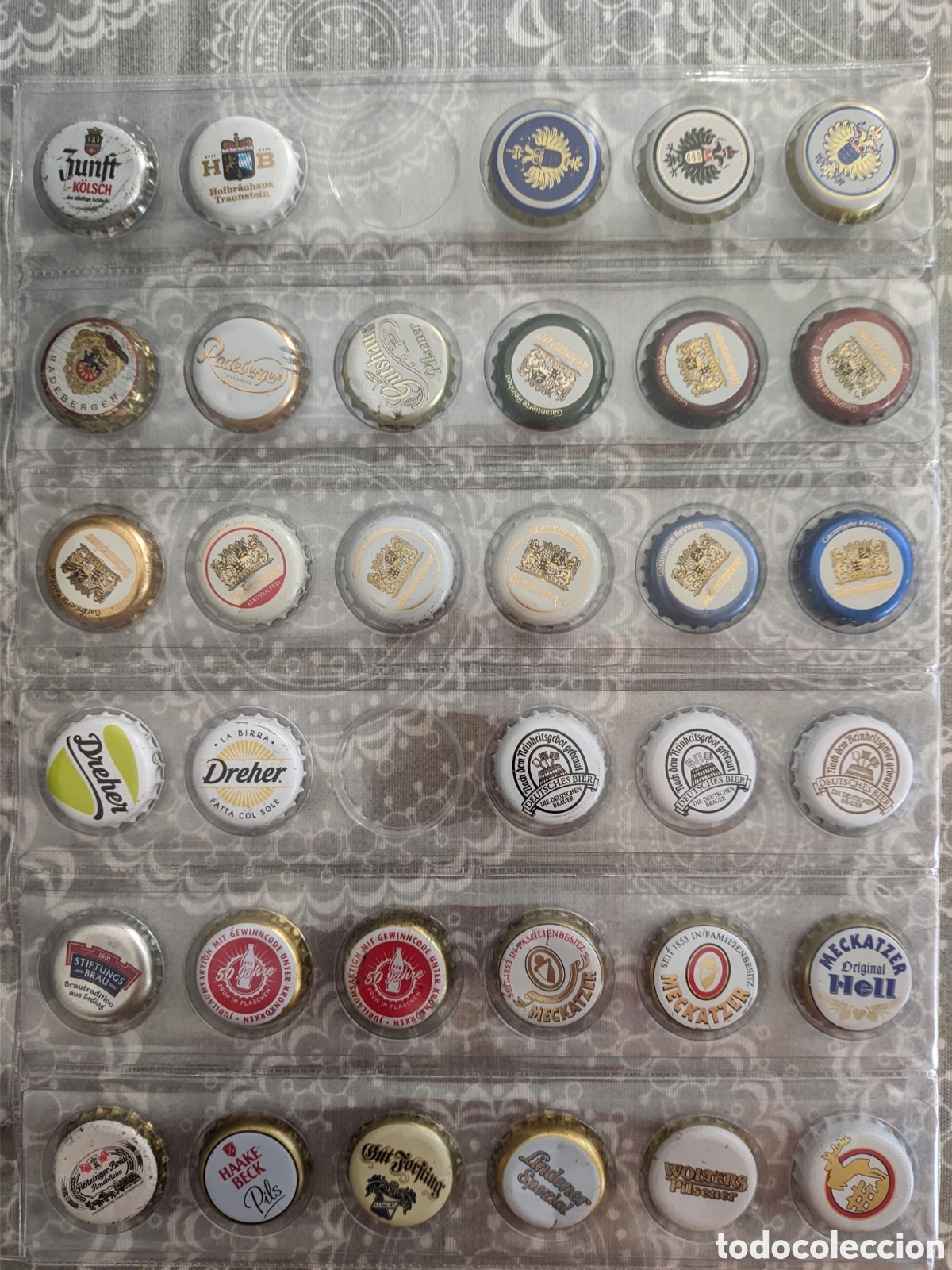 Otras Botellas y Bebidas Antiguas de colecci&oacute;n: Chapas corona a elegir (Alemania)