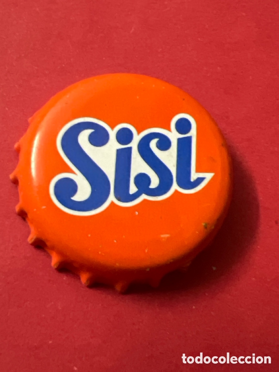 Otras Botellas y Bebidas Antiguas de colecci&oacute;n: T4/X58/Q3. CHAPA BOTTLE CAP SODA REFRESCO NARANJA SISI.PAISES BAJOS