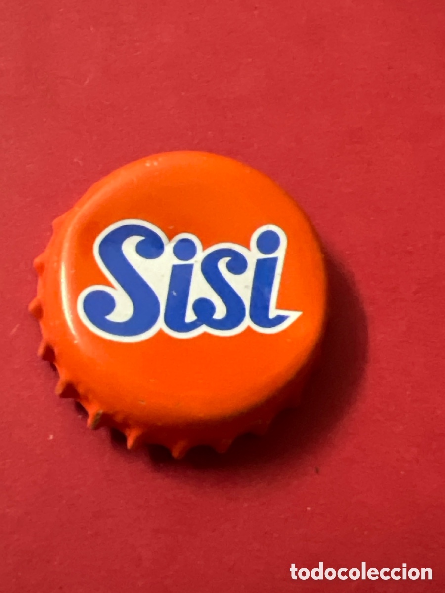 Otras Botellas y Bebidas Antiguas de colecci&oacute;n: T4/X58/Q4. CHAPA BOTTLE CAP SODA REFRESCO NARANJA SISI.PAISES BAJOS