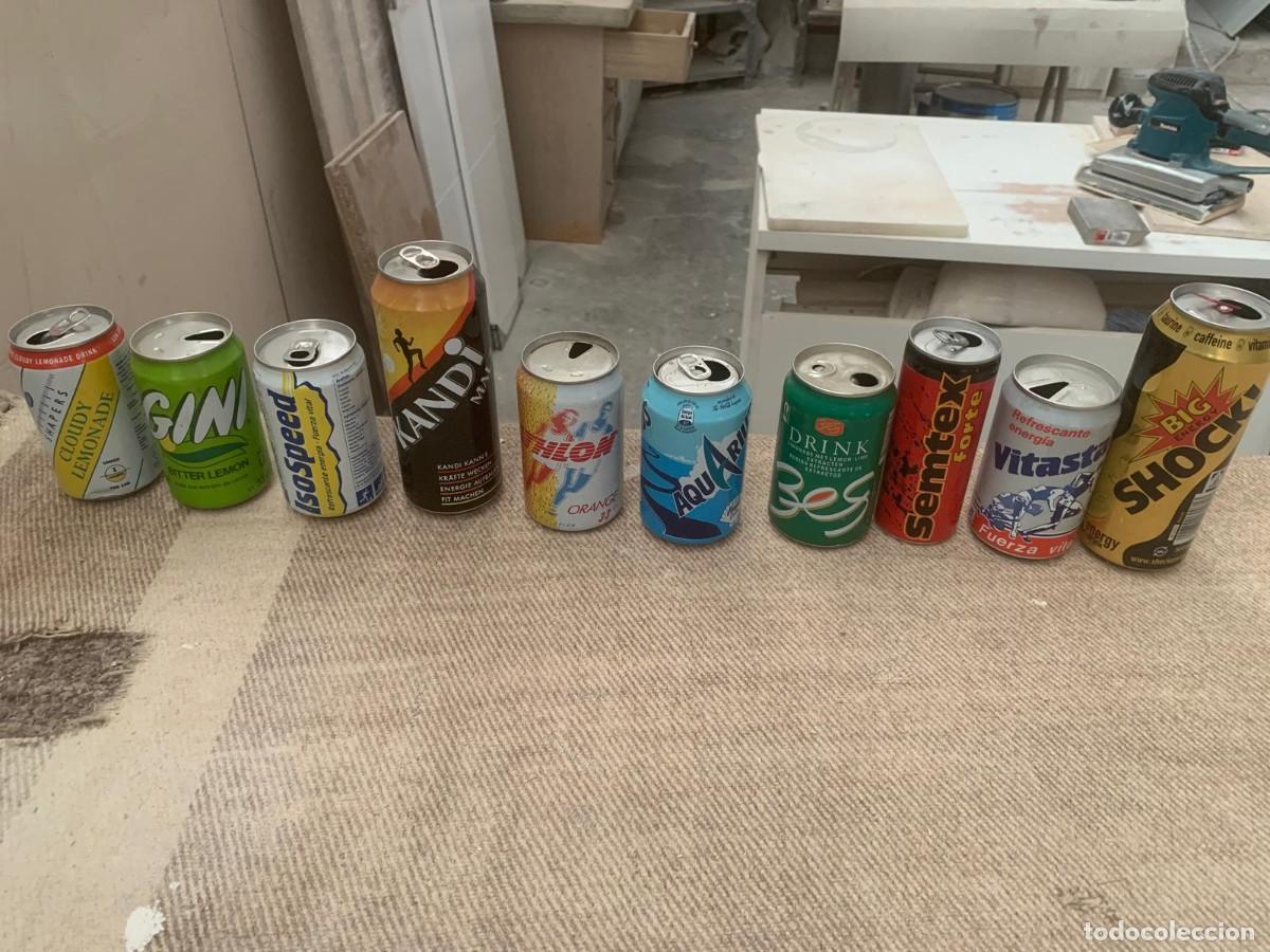 Otras Botellas y Bebidas Antiguas de colecci&oacute;n: coleccion latas refresco en buen estado 110 ud