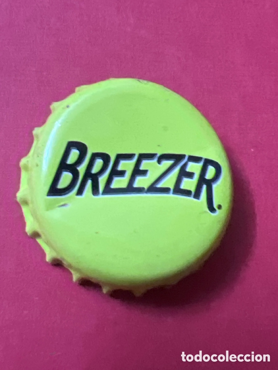 Otras Botellas y Bebidas Antiguas de colecci&oacute;n: T4/X56/Q2. CHAPA - BEBIDA ALCOH&Oacute;LICA - BREEZER