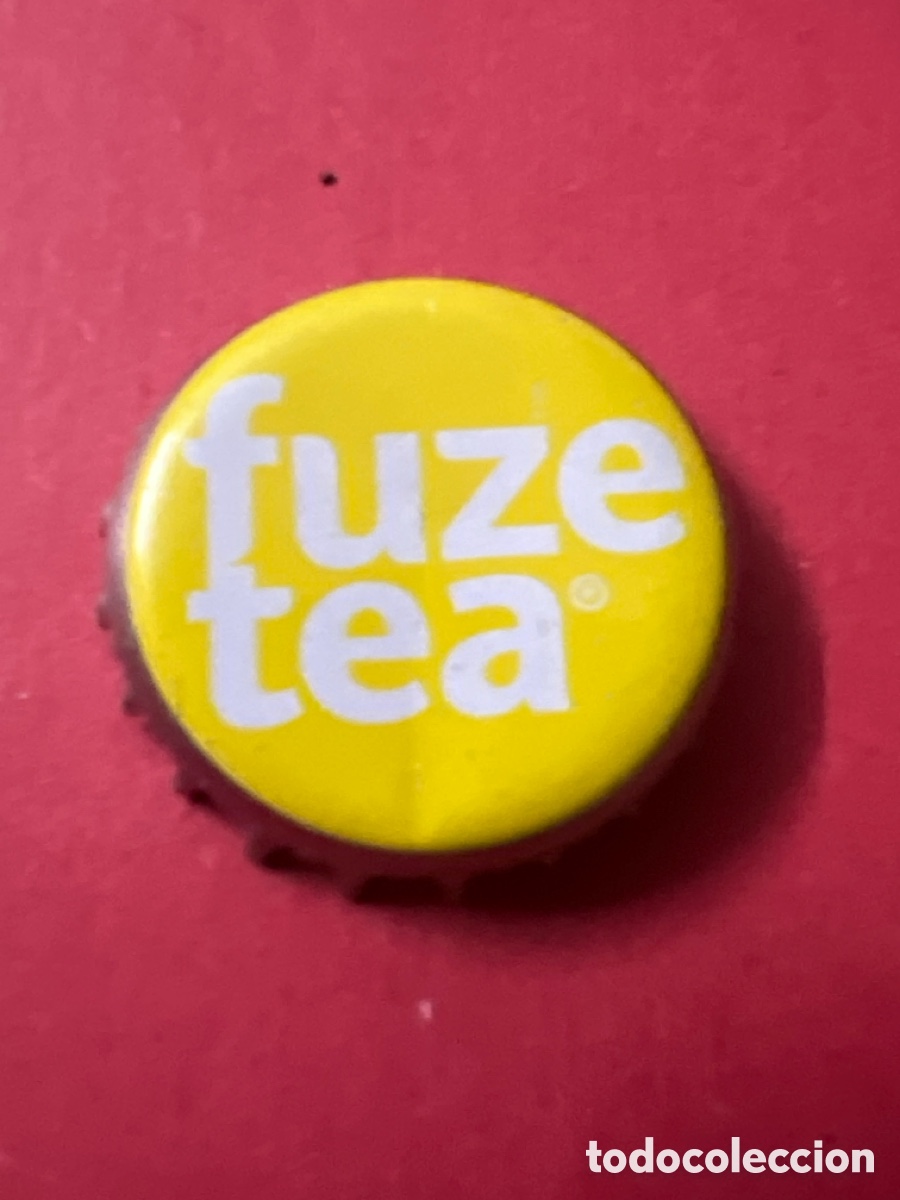 Otras Botellas y Bebidas Antiguas de colecci&oacute;n: T4/X58/E2. CHAPA SODA REFRESCO - FUZE TEA - PAISES BAJOS