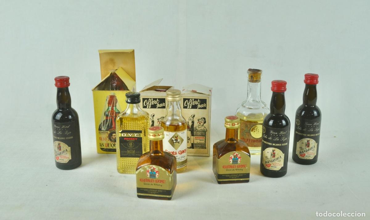 Sammeln andere Flaschen und Getr&auml;nke: 11 Botellas miniatura