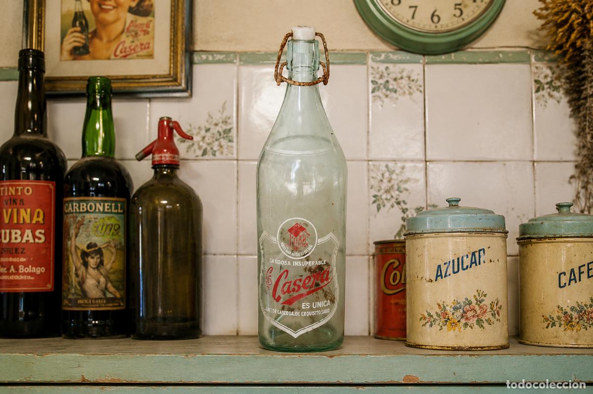 Sammeln andere Flaschen und Getr&auml;nke: Botella de gaseosa La Casera