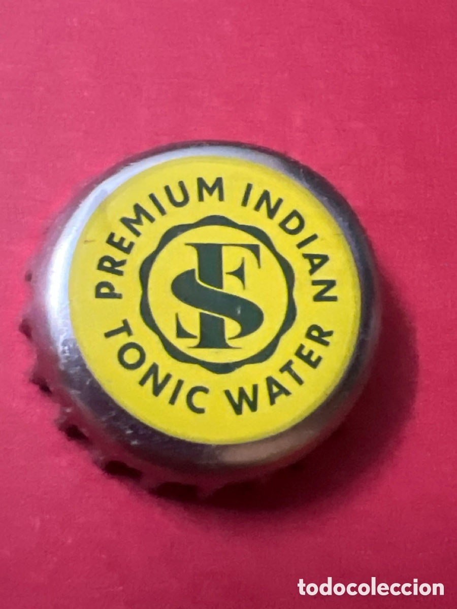 Otras Botellas y Bebidas Antiguas de colecci&oacute;n: T4/X52/P4. CHAPA REFRESCO - FS Premium Indian Tonic Water