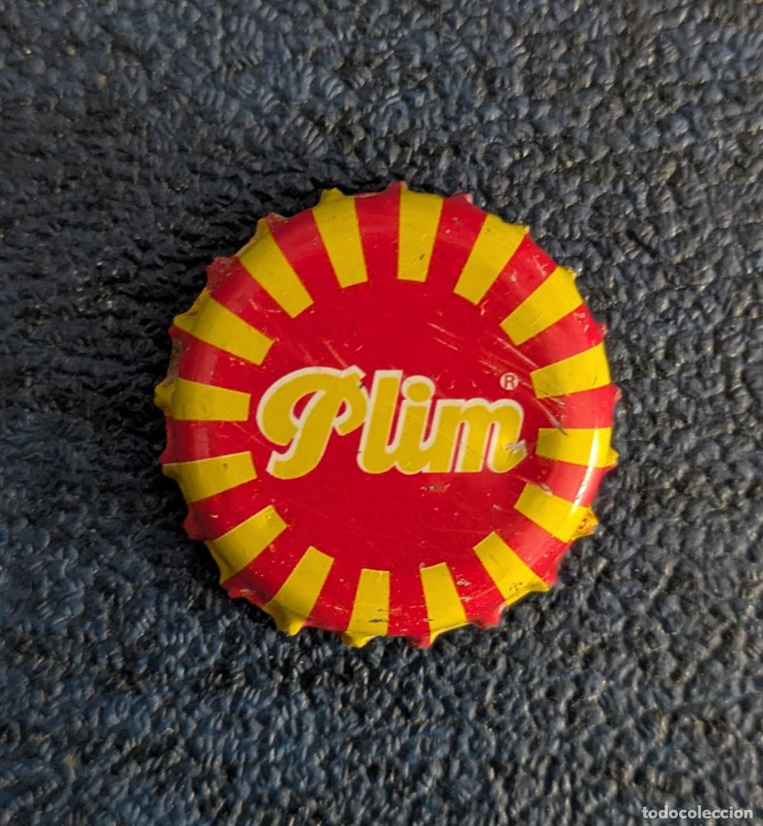 Otras Botellas y Bebidas Antiguas de colecci&oacute;n: Chapa Plim. Zumo de frutas zona de Reus