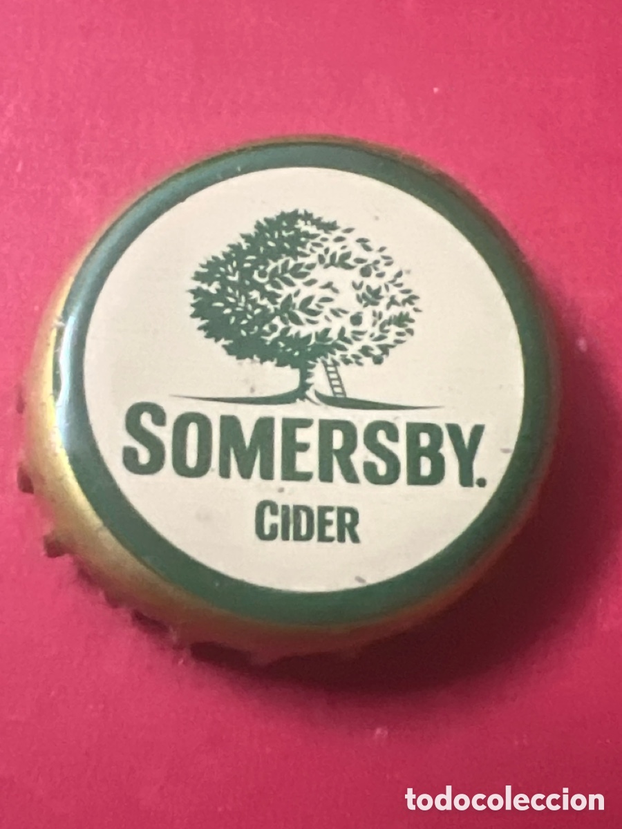 Otras Botellas y Bebidas Antiguas de colecci&oacute;n: T4/X69/P1. CHAPA SIDRA - Somersby. Cider