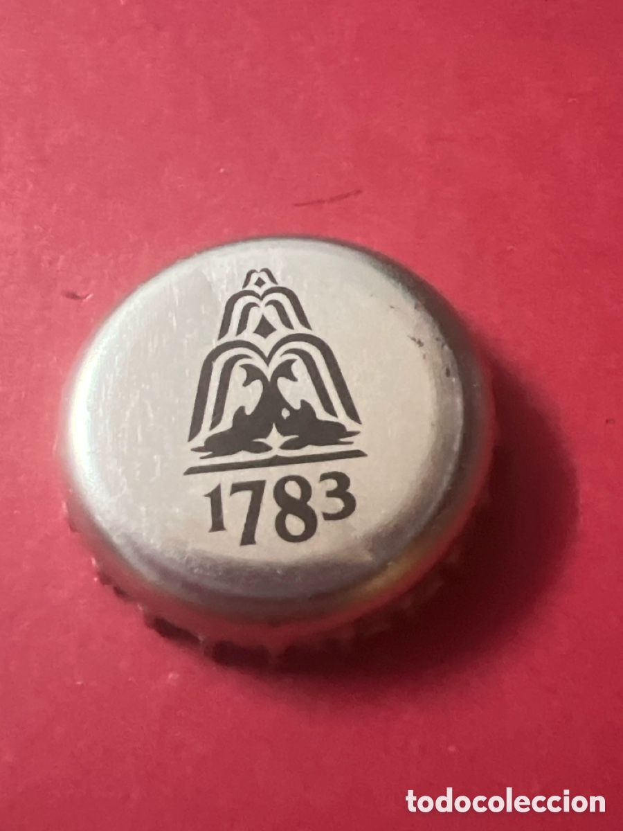 Otras Botellas y Bebidas Antiguas de colecci&oacute;n: T4/X68/L2. chapa Schweppes 1783 GRIS crown cap tapon corona