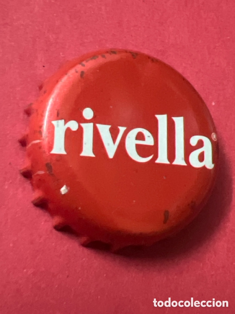 Otras Botellas y Bebidas Antiguas de colecci&oacute;n: T4/X68/N4. CHAPA REFRESCO/SODA - RIVELLA