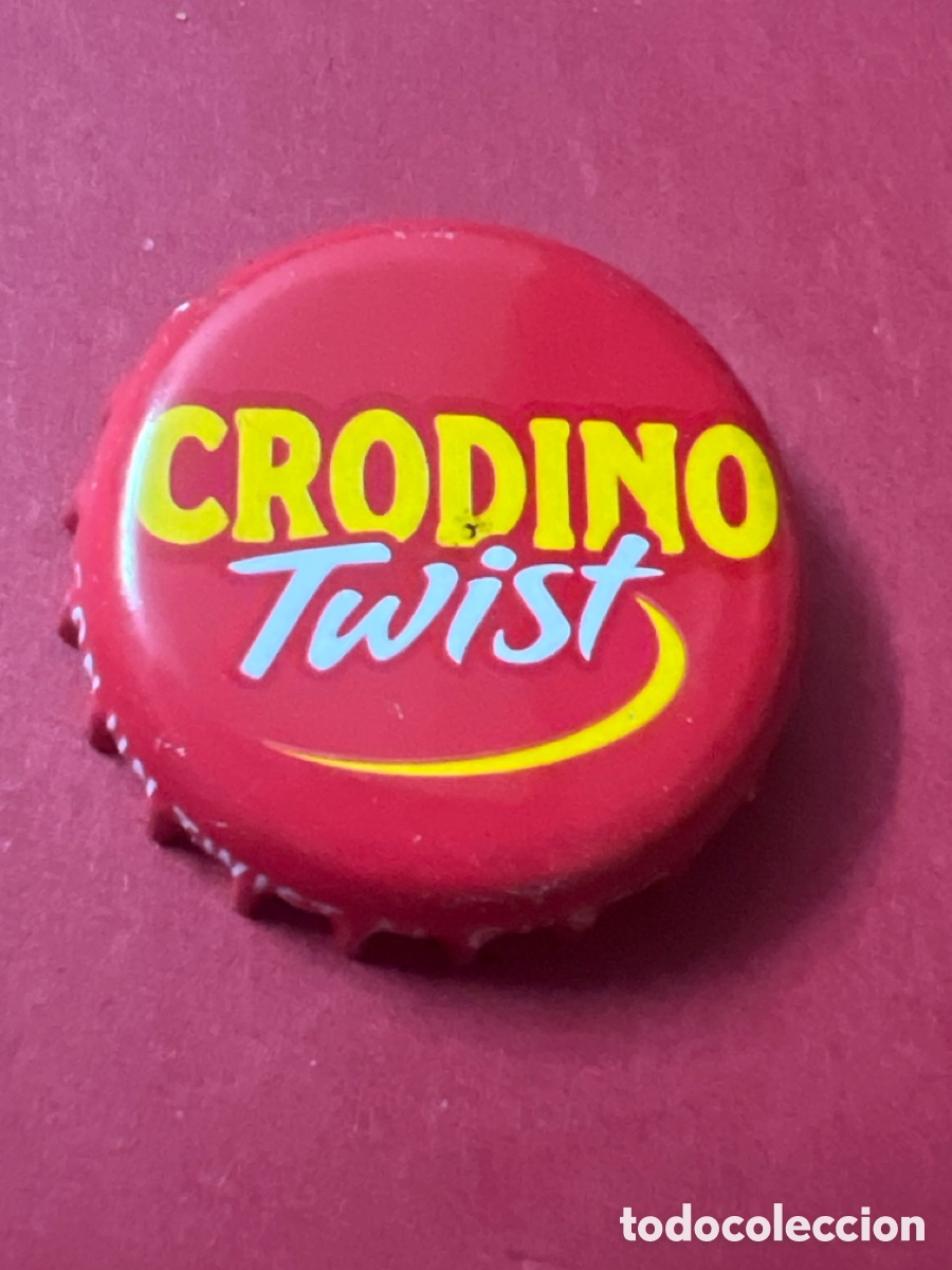 Otras Botellas y Bebidas Antiguas de colecci&oacute;n: T4/X68/O3. CHAPA SODA/REFRESCO - CRODINO TWIST