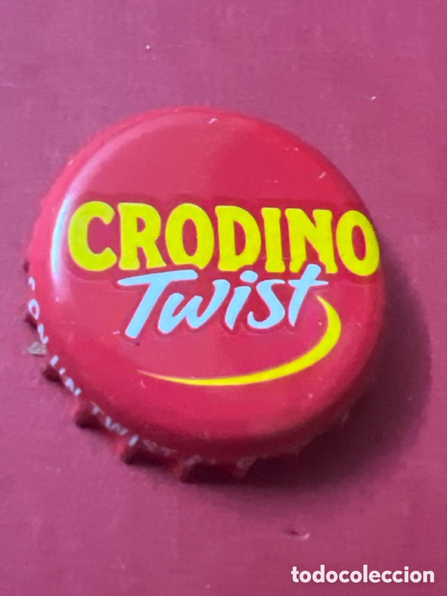 Otras Botellas y Bebidas Antiguas de colecci&oacute;n: T4/X68/P2. CHAPA SODA/REFRESCO - CRODINO TWIST