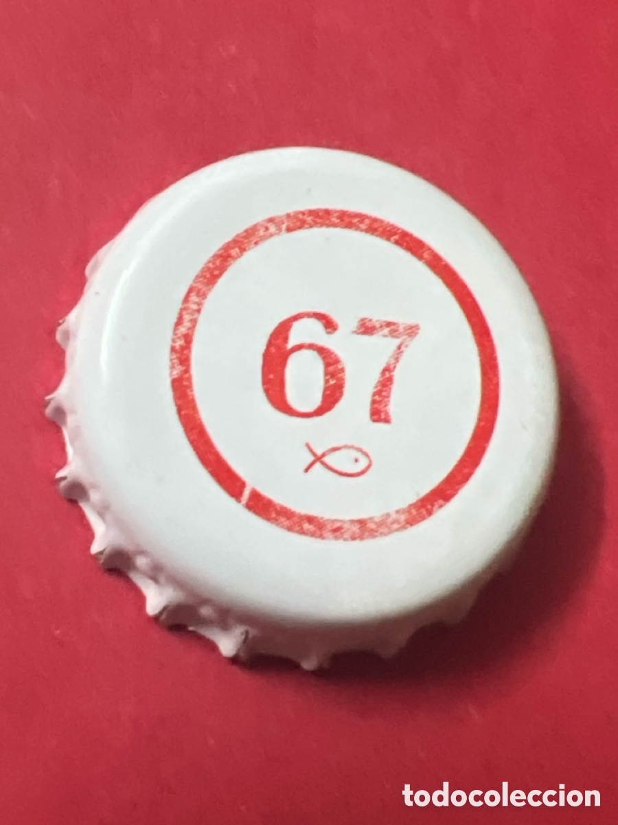 Otras Botellas y Bebidas Antiguas de colecci&oacute;n: T4/X68/P5. CHAPA REFRESCO/SODA - 67