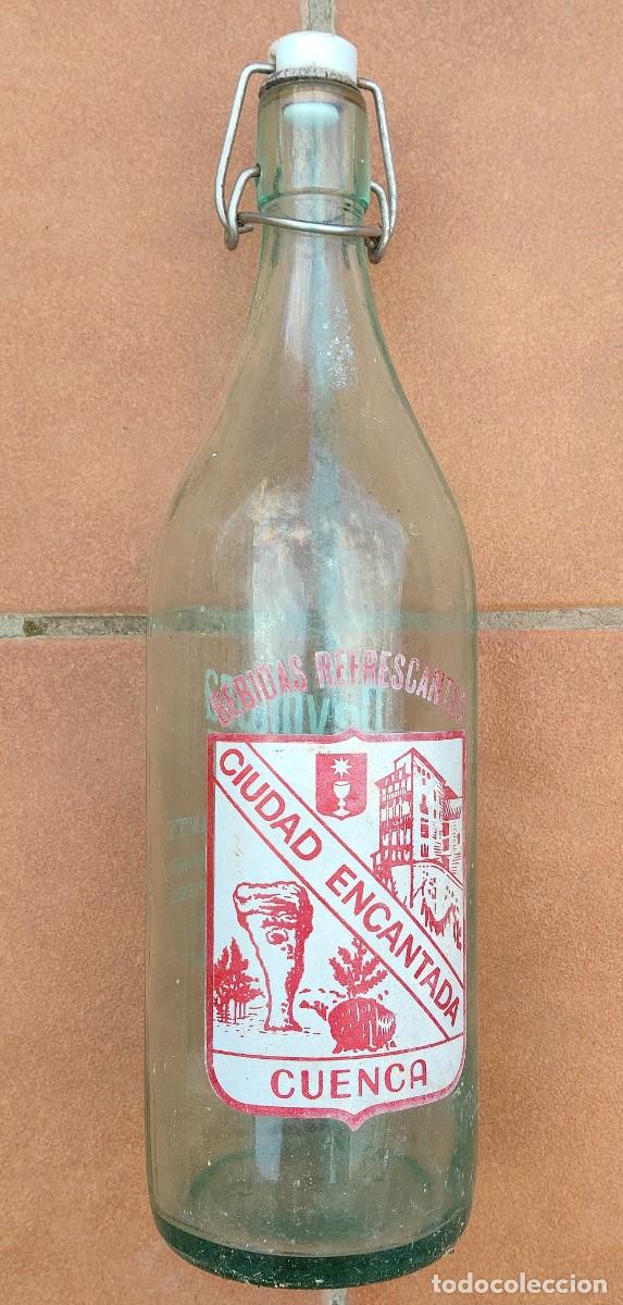 Otras Botellas y Bebidas Antiguas de colecci&oacute;n: BOTELLA GASEOSA CIUDAD ENCANTADA REVOLTOSA