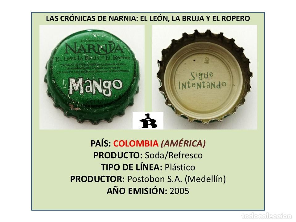Otras Botellas y Bebidas Antiguas de colecci&oacute;n: TAPON CORONA CAPSULA CHAPA SODA/REFRESCO POSTOBON MANGO (COLOMBIA)