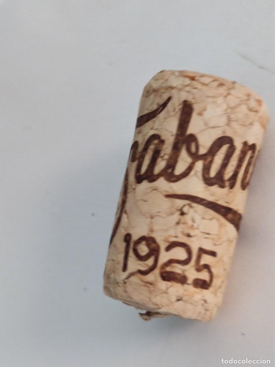 Otras Botellas y Bebidas Antiguas de colecci&oacute;n: TAPON CORCHO SIDRA - TRABANCO 1925
