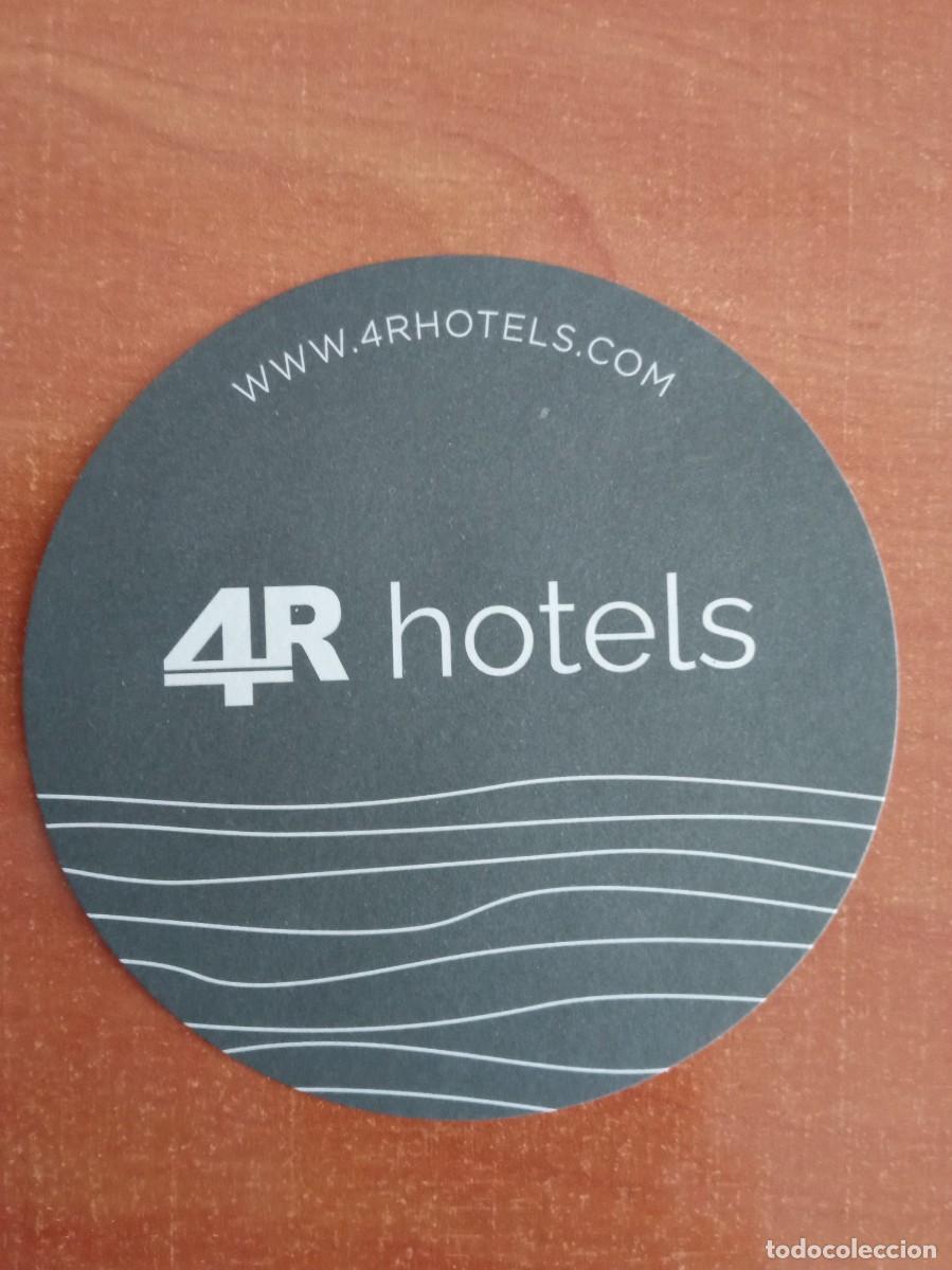 Otras Botellas y Bebidas Antiguas de colecci&oacute;n: POSAVASOS 4R HOTELS HOTEL
