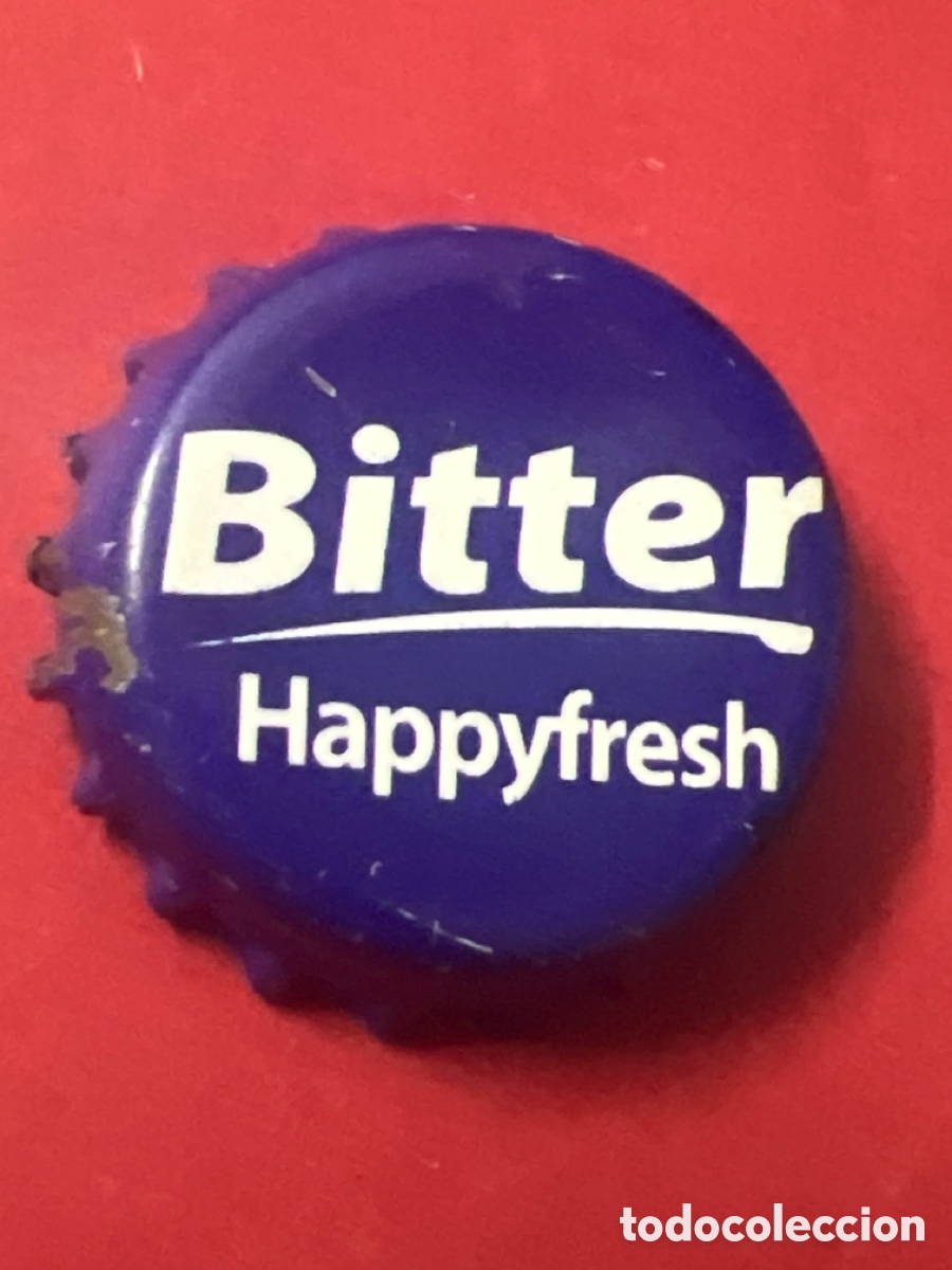 Otras Botellas y Bebidas Antiguas de colecci&oacute;n: T4/X79/E5. CHAPA SODA/REFRESCO - Bitter Happyfresh