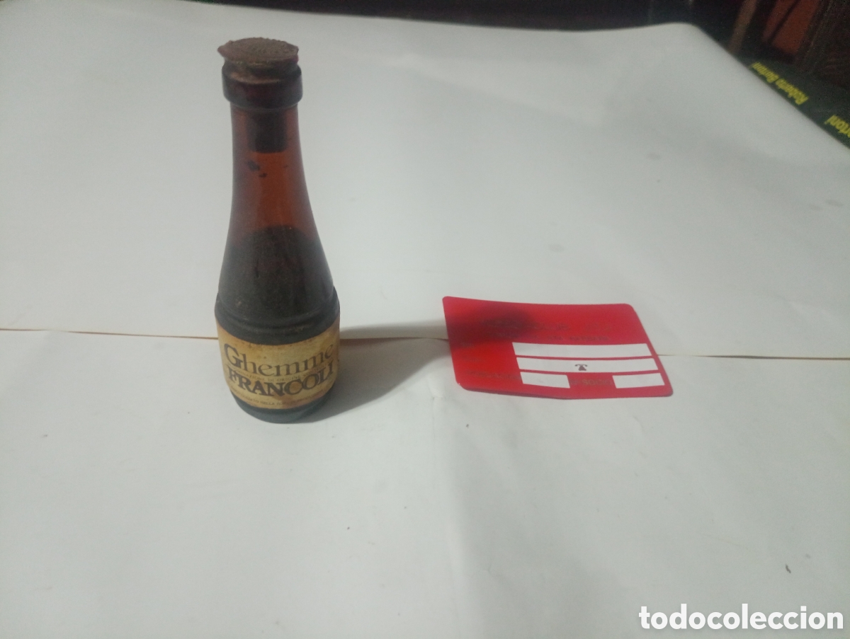 Otras Botellas y Bebidas Antiguas de colecci&oacute;n: Botell&iacute;n ghemme fracoli
