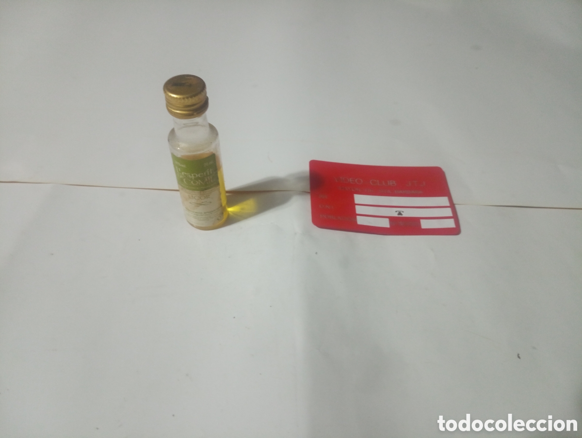 Otras Botellas y Bebidas Antiguas de colecci&oacute;n: Botell&iacute;n licor l esperit del comte
