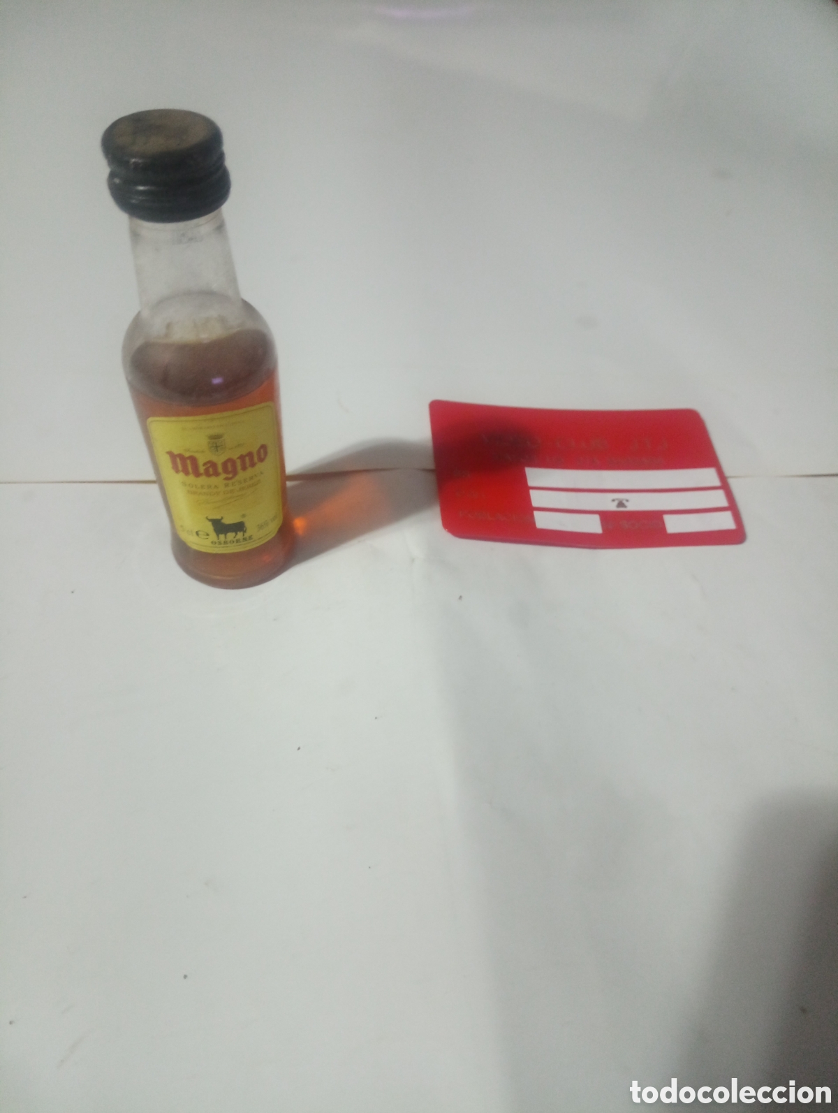 Otras Botellas y Bebidas Antiguas de colecci&oacute;n: Botell&iacute;n brandy magno